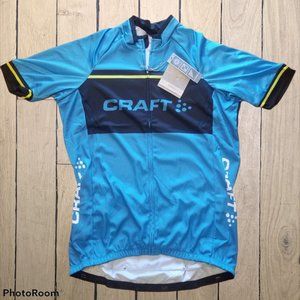 Craft Jersey Men's Bike Bicycling Cycling Blue Lg